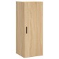 vidaXL Credenza Rovere Sonoma 34,5x34x180 cm in Legno Multistrato vidaXL Credenza Rovere Sonoma 34,5x34x180 cm in Legno Multistrato