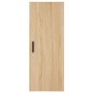 vidaXL Credenza Rovere Sonoma 34,5x34x180 cm in Legno Multistrato vidaXL Credenza Rovere Sonoma 34,5x34x180 cm in Legno Multistrato