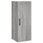 vidaXL Credenza Grigio Sonoma 34,5x34x180 cm in Legno Multistrato vidaXL Credenza Grigio Sonoma 34,5x34x180 cm in Legno Multistrato