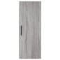 vidaXL Credenza Grigio Sonoma 34,5x34x180 cm in Legno Multistrato vidaXL Credenza Grigio Sonoma 34,5x34x180 cm in Legno Multistrato