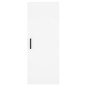 vidaXL Credenza Bianca 34,5x34x180 cm in Legno Multistrato vidaXL Credenza Bianca 34,5x34x180 cm in Legno Multistrato