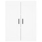 vidaXL Credenza Bianca 69,5x34x180 cm in Legno Multistrato vidaXL Credenza Bianca 69,5x34x180 cm in Legno Multistrato