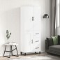 vidaXL Credenza Bianca 69,5x34x180 cm in Legno Multistrato vidaXL Credenza Bianca 69,5x34x180 cm in Legno Multistrato