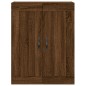 vidaXL Credenza Rovere Marrone 69,5x34x180 cm in Legno Multistrato vidaXL Credenza Rovere Marrone 69,5x34x180 cm in Legno Multistrato