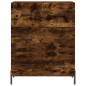 vidaXL Credenza Rovere Fumo 69,5x34x180 cm in Legno Multistrato vidaXL Credenza Rovere Fumo 69,5x34x180 cm in Legno Multistrato