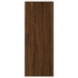 vidaXL Credenza Rovere Marrone 34,5x34x180 cm in Legno Multistrato vidaXL Credenza Rovere Marrone 34,5x34x180 cm in Legno Multistrato