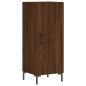vidaXL Credenza Rovere Marrone 34,5x34x180 cm in Legno Multistrato vidaXL Credenza Rovere Marrone 34,5x34x180 cm in Legno Multistrato