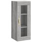 vidaXL Credenza Grigio Sonoma 34,5x34x180 cm in Legno Multistrato vidaXL Credenza Grigio Sonoma 34,5x34x180 cm in Legno Multistrato