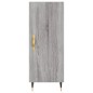 vidaXL Credenza Grigio Sonoma 34,5x34x180 cm in Legno Multistrato vidaXL Credenza Grigio Sonoma 34,5x34x180 cm in Legno Multistrato