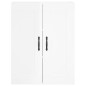 vidaXL Credenza Bianco Lucido 69,5x34x180 cm in Legno Multistrato vidaXL Credenza Bianco Lucido 69,5x34x180 cm in Legno Multistrato