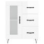 vidaXL Credenza Bianco Lucido 69,5x34x180 cm in Legno Multistrato vidaXL Credenza Bianco Lucido 69,5x34x180 cm in Legno Multistrato