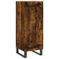 vidaXL Credenza Rovere Fumo 34,5x34x180 cm in Legno Multistrato vidaXL Credenza Rovere Fumo 34,5x34x180 cm in Legno Multistrato