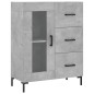 vidaXL Credenza Grigio Cemento 69,5x34x180 cm in Legno Multistrato vidaXL Credenza Grigio Cemento 69,5x34x180 cm in Legno Multistrato