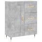 vidaXL Credenza Grigio Cemento 69,5x34x180 cm in Legno Multistrato vidaXL Credenza Grigio Cemento 69,5x34x180 cm in Legno Multistrato