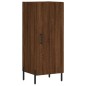 vidaXL Credenza Rovere Marrone 34,5x34x180 cm in Legno Multistrato vidaXL Credenza Rovere Marrone 34,5x34x180 cm in Legno Multistrato