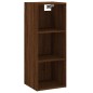 vidaXL Credenza Rovere Marrone 34,5x34x180 cm in Legno Multistrato vidaXL Credenza Rovere Marrone 34,5x34x180 cm in Legno Multistrato