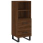 vidaXL Credenza Rovere Marrone 34,5x34x180 cm in Legno Multistrato vidaXL Credenza Rovere Marrone 34,5x34x180 cm in Legno Multistrato