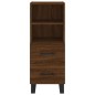 vidaXL Credenza Rovere Marrone 34,5x34x180 cm in Legno Multistrato vidaXL Credenza Rovere Marrone 34,5x34x180 cm in Legno Multistrato