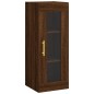 vidaXL Credenza Rovere Marrone 34,5x34x180 cm in Legno Multistrato vidaXL Credenza Rovere Marrone 34,5x34x180 cm in Legno Multistrato