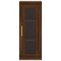 vidaXL Credenza Rovere Marrone 34,5x34x180 cm in Legno Multistrato vidaXL Credenza Rovere Marrone 34,5x34x180 cm in Legno Multistrato