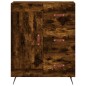vidaXL Credenza Rovere Fumo 69,5x34x180 cm in Legno Multistrato vidaXL Credenza Rovere Fumo 69,5x34x180 cm in Legno Multistrato