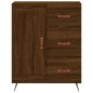 vidaXL Credenza Rovere Marrone 69,5x34x180 cm in Legno Multistrato vidaXL Credenza Rovere Marrone 69,5x34x180 cm in Legno Multistrato