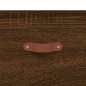 vidaXL Credenza Rovere Marrone 69,5x34x180 cm in Legno Multistrato vidaXL Credenza Rovere Marrone 69,5x34x180 cm in Legno Multistrato