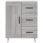 vidaXL Credenza Grigio Sonoma 69,5x34x180 cm in Legno Multistrato vidaXL Credenza Grigio Sonoma 69,5x34x180 cm in Legno Multistrato
