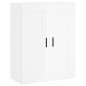 vidaXL Credenza Bianco Lucido 69,5x34x180 cm in Legno Multistrato vidaXL Credenza Bianco Lucido 69,5x34x180 cm in Legno Multistrato