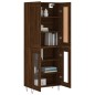 vidaXL Credenza Rovere Marrone 69,5x34x180 cm in Legno Multistrato vidaXL Credenza Rovere Marrone 69,5x34x180 cm in Legno Multistrato
