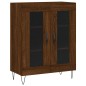vidaXL Credenza Rovere Marrone 69,5x34x180 cm in Legno Multistrato vidaXL Credenza Rovere Marrone 69,5x34x180 cm in Legno Multistrato