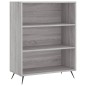 vidaXL Credenza Grigio Sonoma 69,5x34x180 cm in Legno Multistrato vidaXL Credenza Grigio Sonoma 69,5x34x180 cm in Legno Multistrato