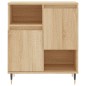 vidaXL Credenze 3 pz Rovere Sonoma in Legno Multistrato vidaXL Credenze 3 pz Rovere Sonoma in Legno Multistrato