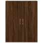 vidaXL Credenza Rovere Marrone 69,5x34x180 cm in Legno Multistrato vidaXL Credenza Rovere Marrone 69,5x34x180 cm in Legno Multistrato
