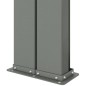 Tenda da Sole Laterale Retrattile Antracite 220x600 cm Tenda da Sole Laterale Retrattile Antracite 220x600 cm