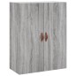 vidaXL Credenza Grigio Sonoma 69,5x34x180 cm in Legno Multistrato vidaXL Credenza Grigio Sonoma 69,5x34x180 cm in Legno Multistrato
