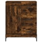 vidaXL Credenza Rovere Fumo 69,5x34x180 cm in Legno Multistrato vidaXL Credenza Rovere Fumo 69,5x34x180 cm in Legno Multistrato