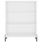 vidaXL Credenza Bianco Lucido 69,5x34x180 cm in Legno Multistrato vidaXL Credenza Bianco Lucido 69,5x34x180 cm in Legno Multistrato