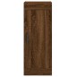 vidaXL Credenza Rovere Marrone 34,5x34x180 cm in Legno Multistrato vidaXL Credenza Rovere Marrone 34,5x34x180 cm in Legno Multistrato