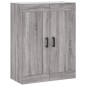 vidaXL Credenza Grigio Sonoma 69,5x34x180 cm in Legno Multistrato vidaXL Credenza Grigio Sonoma 69,5x34x180 cm in Legno Multistrato