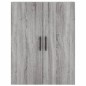 vidaXL Credenza Grigio Sonoma 69,5x34x180 cm in Legno Multistrato vidaXL Credenza Grigio Sonoma 69,5x34x180 cm in Legno Multistrato