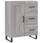 vidaXL Credenza Grigio Sonoma 69,5x34x180 cm in Legno Multistrato vidaXL Credenza Grigio Sonoma 69,5x34x180 cm in Legno Multistrato