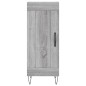 vidaXL Credenza Grigio Sonoma 34,5x34x180 cm in Legno Multistrato vidaXL Credenza Grigio Sonoma 34,5x34x180 cm in Legno Multistrato