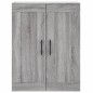 vidaXL Credenza Grigio Sonoma 69,5x34x180 cm in Legno Multistrato vidaXL Credenza Grigio Sonoma 69,5x34x180 cm in Legno Multistrato