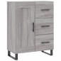 vidaXL Credenza Grigio Sonoma 69,5x34x180 cm in Legno Multistrato vidaXL Credenza Grigio Sonoma 69,5x34x180 cm in Legno Multistrato