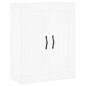vidaXL Credenza Bianca 69,5x34x180 cm in Legno Multistrato vidaXL Credenza Bianca 69,5x34x180 cm in Legno Multistrato