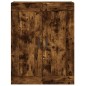vidaXL Credenza Rovere Fumo 69,5x34x180 cm in Legno Multistrato vidaXL Credenza Rovere Fumo 69,5x34x180 cm in Legno Multistrato