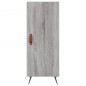 vidaXL Credenza Grigio Sonoma 34,5x34x180 cm in Legno Multistrato vidaXL Credenza Grigio Sonoma 34,5x34x180 cm in Legno Multistrato