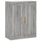 vidaXL Credenza Grigio Sonoma 69,5x34x180 cm in Legno Multistrato vidaXL Credenza Grigio Sonoma 69,5x34x180 cm in Legno Multistrato