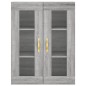 vidaXL Credenza Grigio Sonoma 69,5x34x180 cm in Legno Multistrato vidaXL Credenza Grigio Sonoma 69,5x34x180 cm in Legno Multistrato